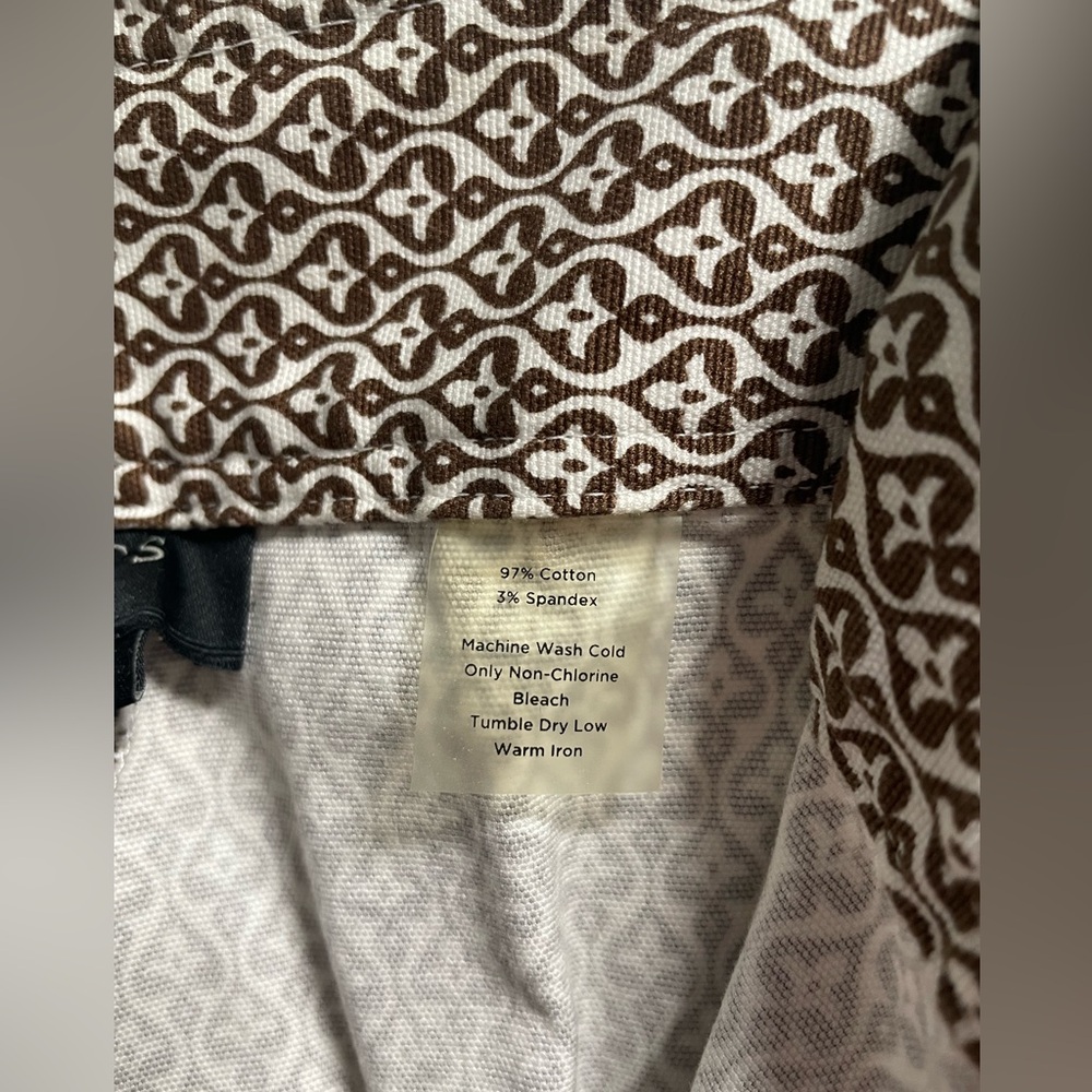 Talbots Geometric Patterned Shorts - image 5